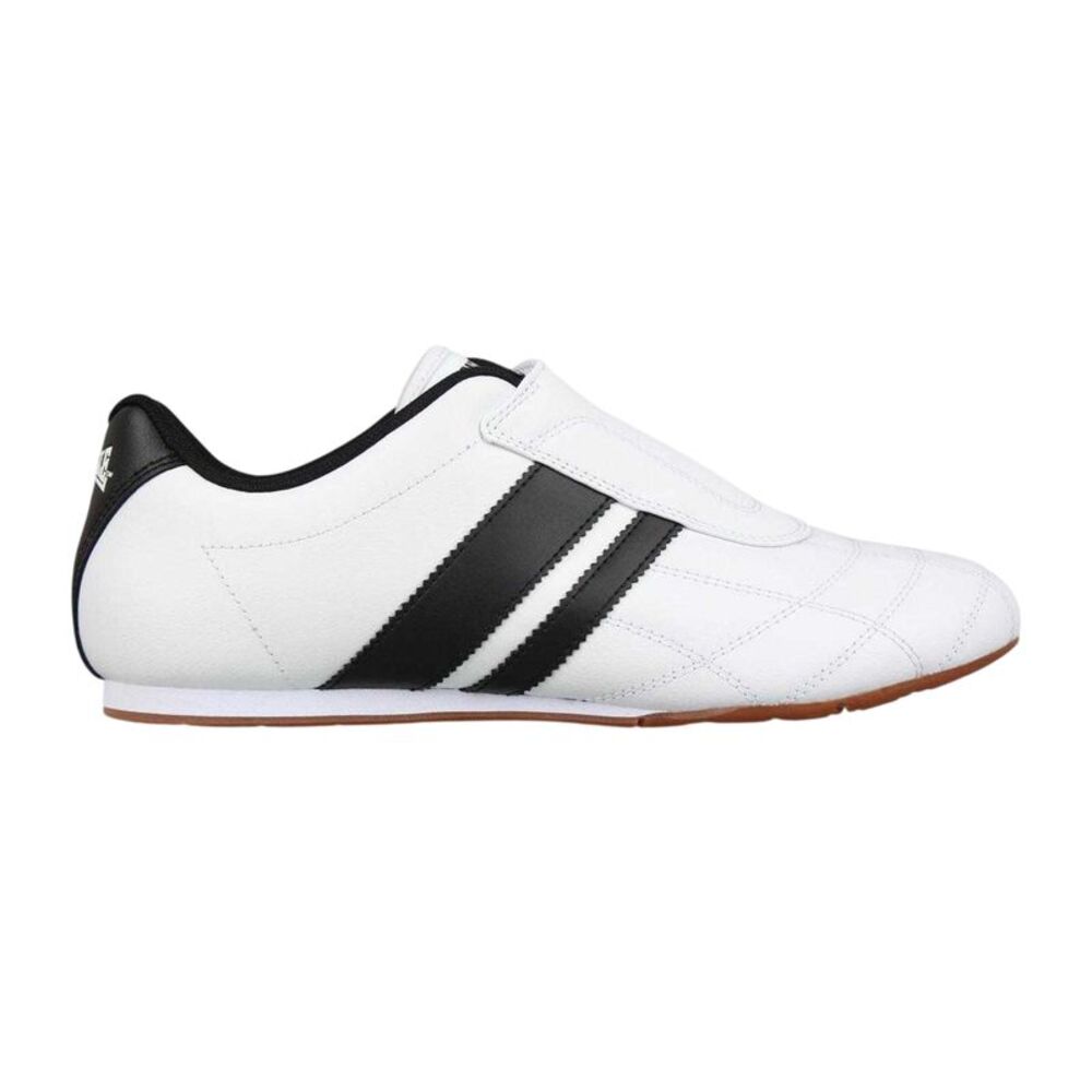 Lonsdale Mens Brent Leather Slip-on Sneakers / White